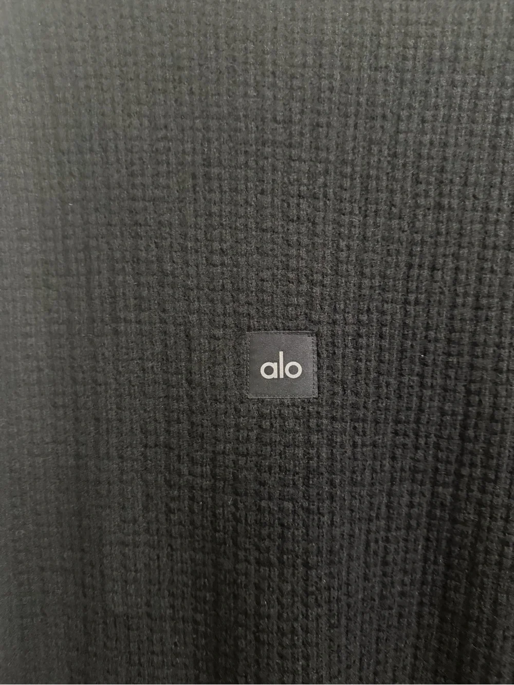ALO Cashmere Plush Waffle Dress